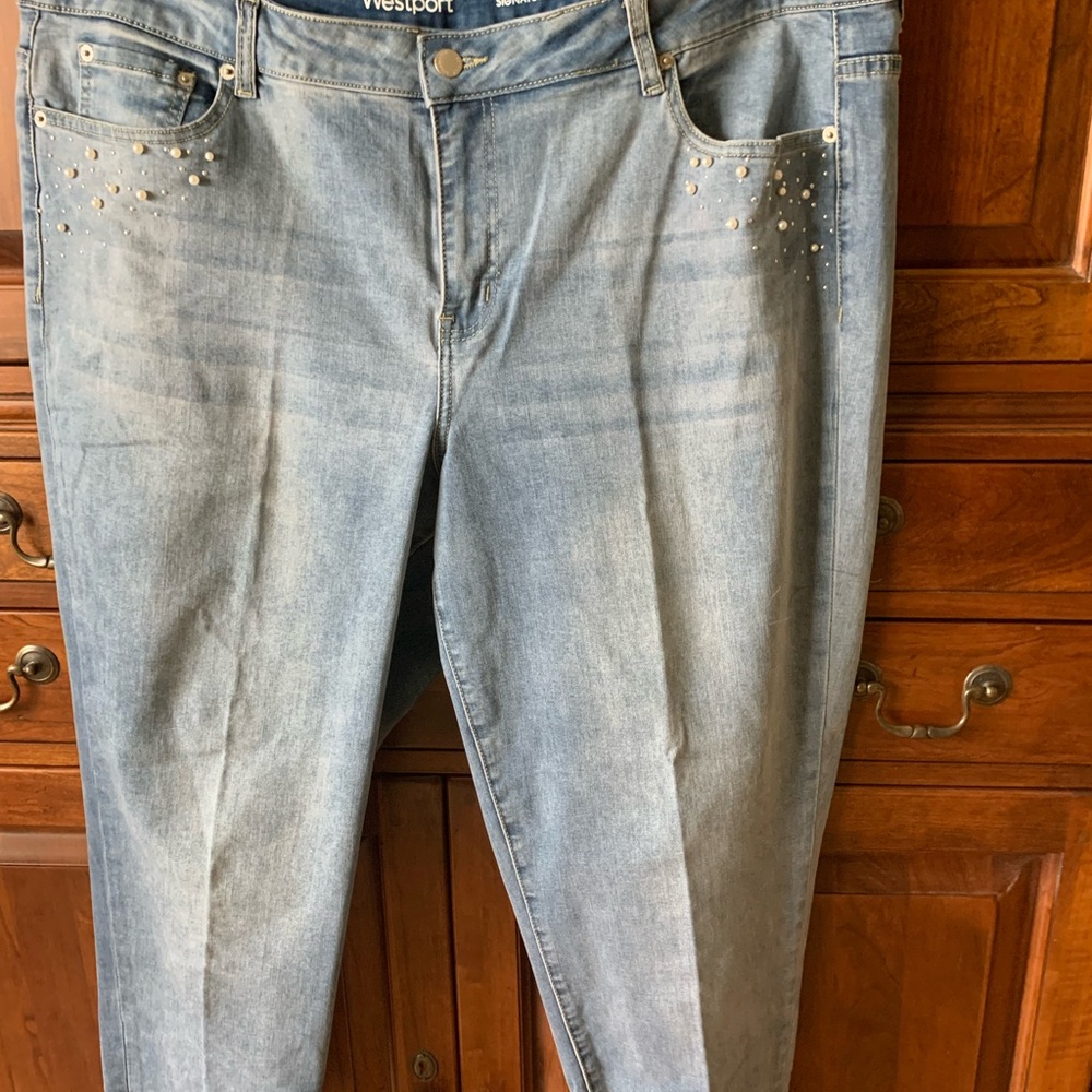 COPY - Westport Plus Embellished Boyfriend Jeans
